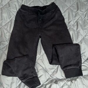 Boys black sweatpants size 12 like new condition